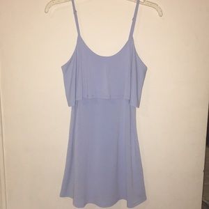 Light Blue A-Line Dress